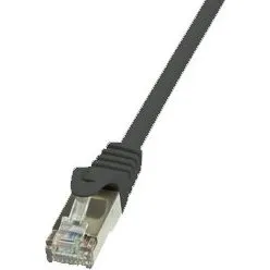 LogiLink Patchkabel Cat5e F/UTP Ecoline 1m Sort