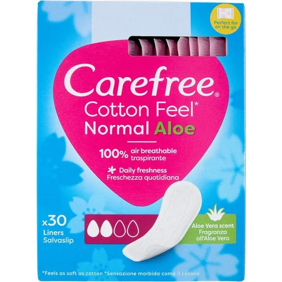 Carefree Aloe Delikat Duftende Trusseindlæg 30 stk