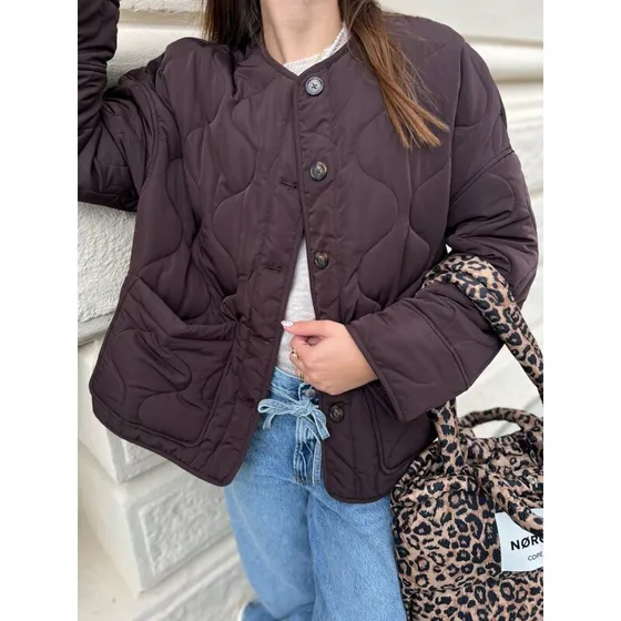 Object Allie quiltet jakke - Java