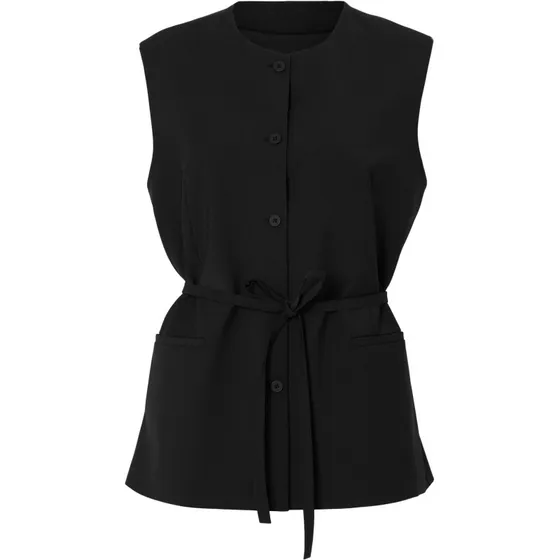 Selected Femme Abbi Vest – Sort