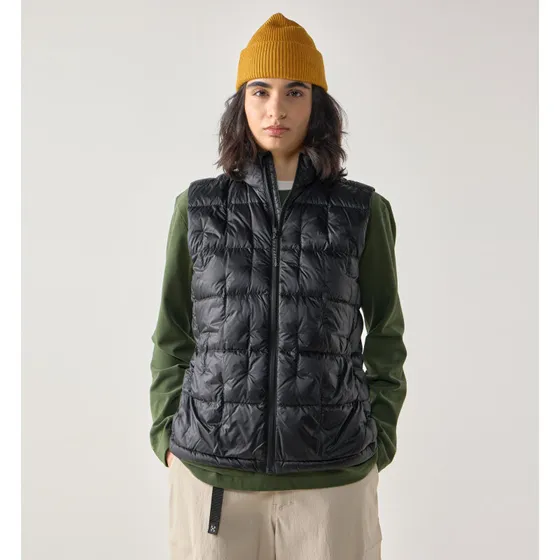 Haglöfs Hede Down Vest Women True Black