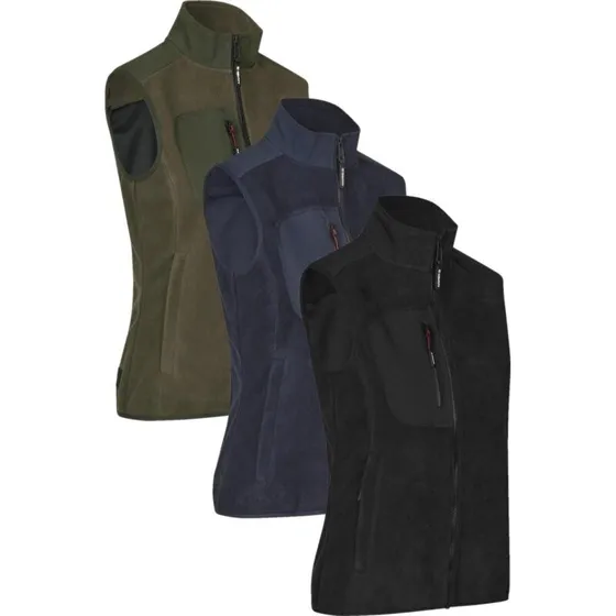 ID 0747 Dame Fleecevest – Bonded fleece