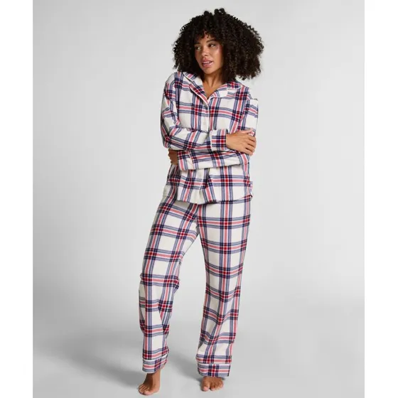 Hunkemöller Polar Fleece Pyjamasæt – gardenia