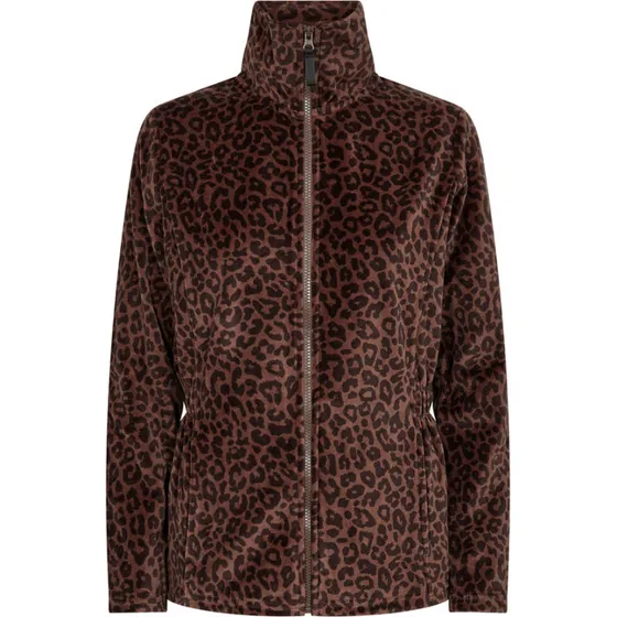Decoy Leo Velour Hjemmesæt - Brun (Leopard print)