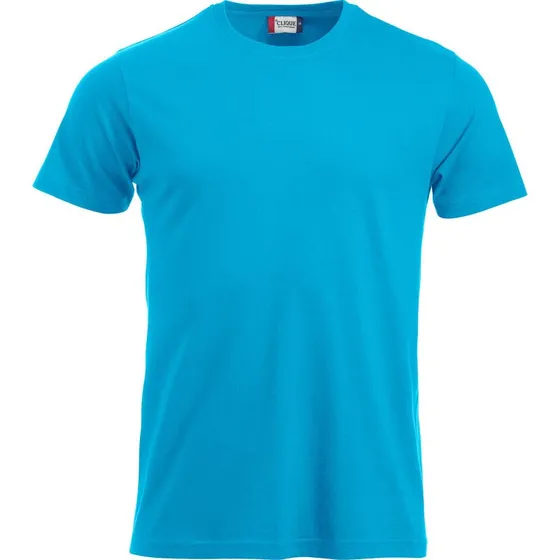 Clique New Classic t-shirt, turkis, 2XL