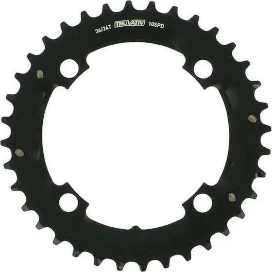 SRAM MTB 2x10 Klinge, 38T, 104mm, No-pin