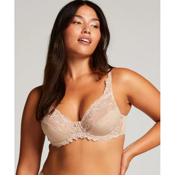 Hunkemöller Diva UF bøjle-BH, sort