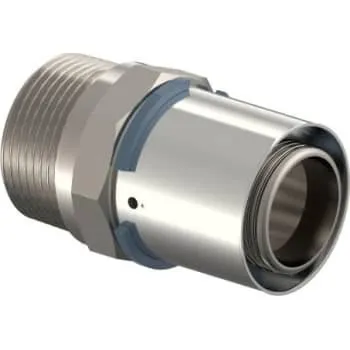 Uponor S-Press preskobling m/nippel 40x1 1/2" - 40-R1 1/2"