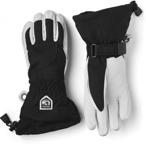 Hestra Heli Ski Female 5-Finger - Army Leather