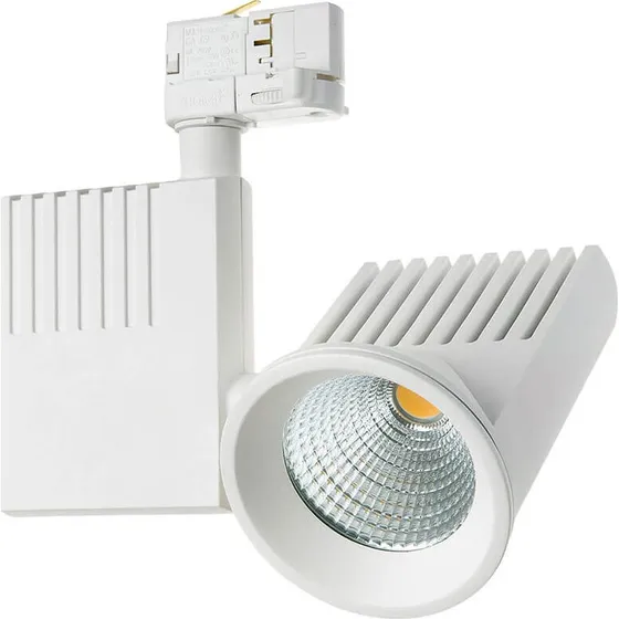Zip Pro 36W LED Skinnespot 3000K 15° 3-fase Mat Hvid