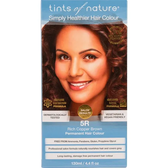 Tints of Nature Rich Copper Brown 5R Hårfarve