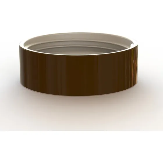 Ifö Electric lampebase, 123,5 mm, brun