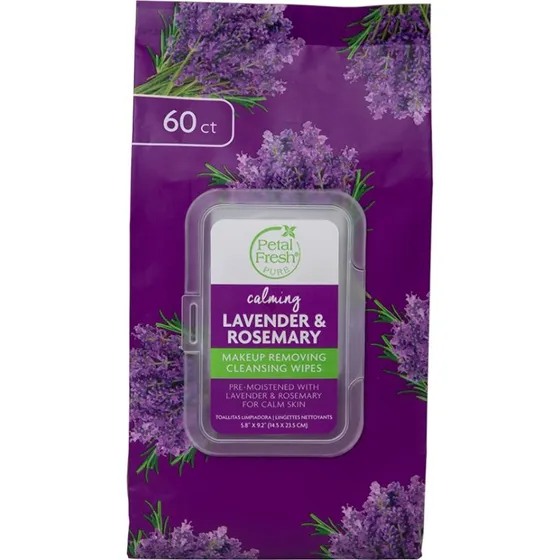 Petal Fresh Pure Lavender & Rosemary Makeup Removing Wipes