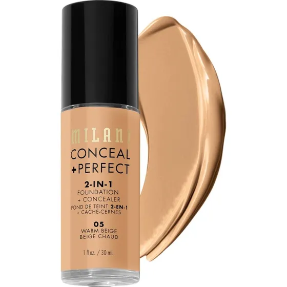 Milani Conceal & Perfect Liquid Foundation - Warm Beige