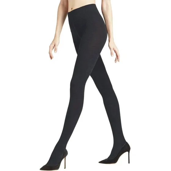 Falke SoftMerino Tights – Armygrøn strømpebukser