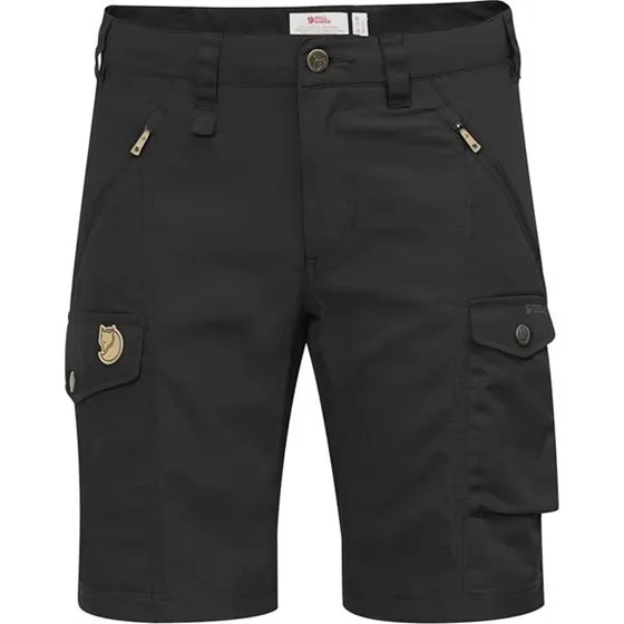 Fjällräven Nikka Curved Shorts - Dame - Black - 44