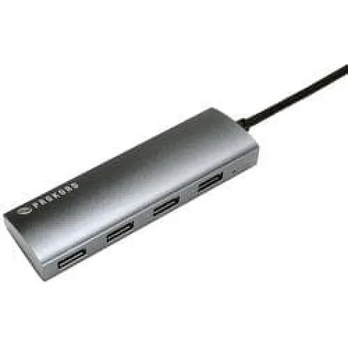 Prokord USB 3.0 4-Port USB-A Hub - Sølv