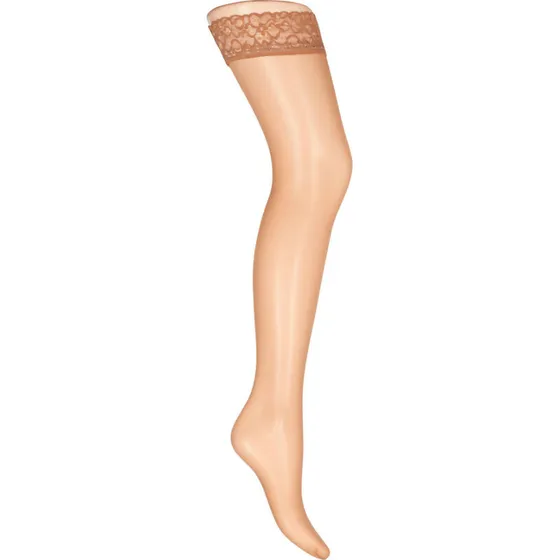 Oroblu Chic Up 15 denier selvsiddende strømper - Sun