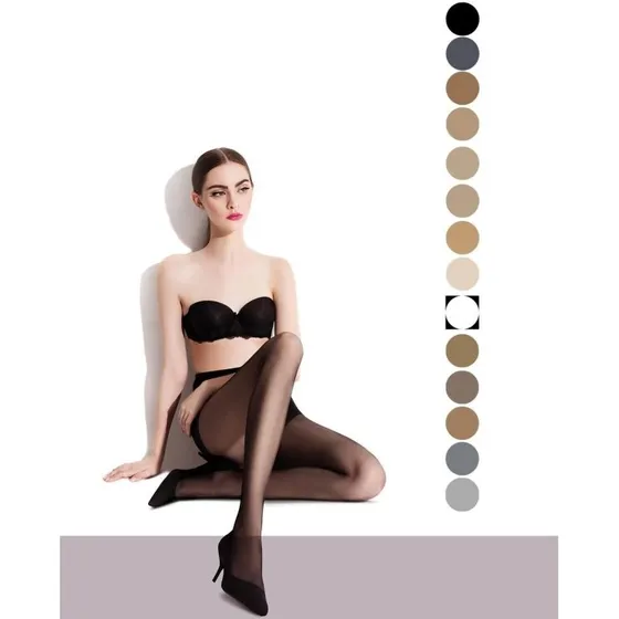 FiORE Lili Classic 20 denier transparente strømpebukser, let glans