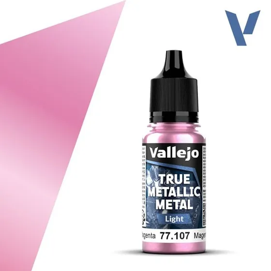 Vallejo True Metallic Metal Light - Crimson Magenta (18ml)