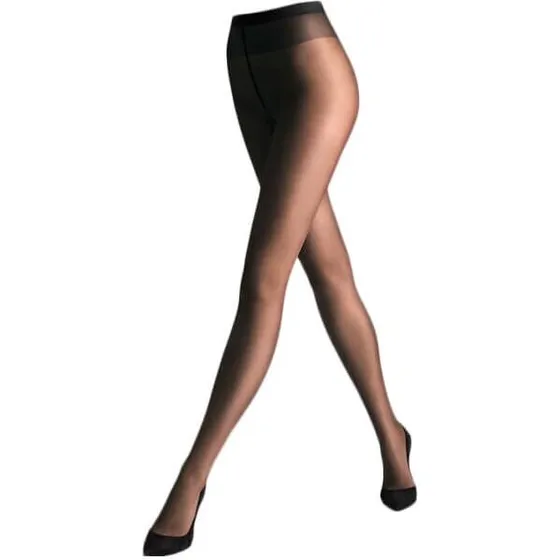 Wolford Sheer 15 denier strømpebukser, sort