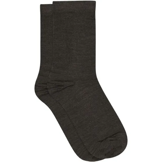 MP Woman Fine Wool Socks – Dark Brown