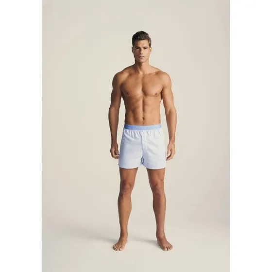 JBS of Denmark 2-pak bambus boxershorts i blå til mænd