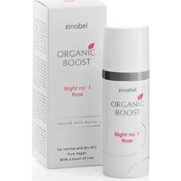 Zinobel Night no. 1 Rose Natcreme Organic Boost, 50ml