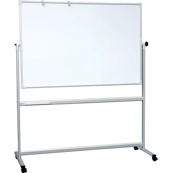 NAGA mobil whiteboardtavle, dobbeltsidet 180 x 120 cm