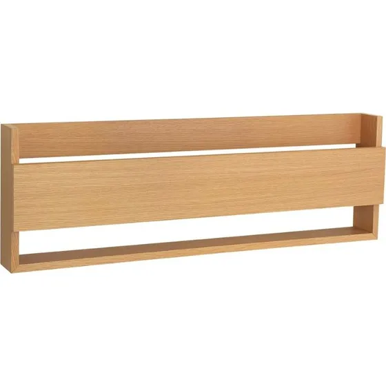 Hübsch Gap magasinholder i egetræsfiner og MDF, 100x11x33 cm
