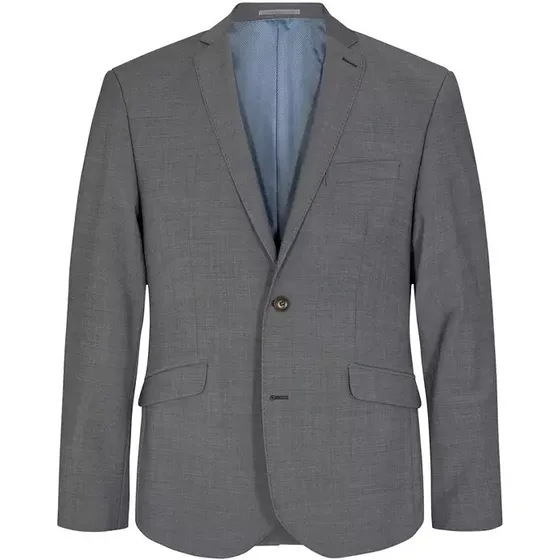 Sunwill 2015-6904 Uldblazer Modern Fit - Mellemgrå