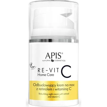 APIS Home Care Re-Vit C Genopbyggende Natcreme med Retinol, 50 ml