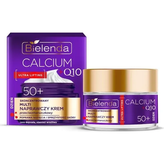Bielenda Calcium+Q10 Multi-reparerende creme 50+, 50 ml