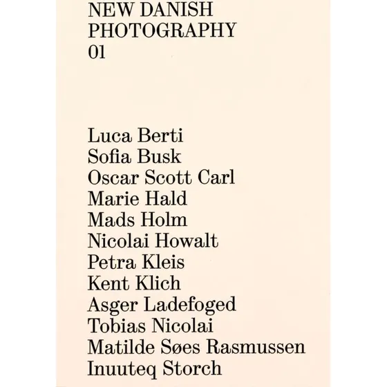 New Danish Photography #01 - Fotobog med 12 serier