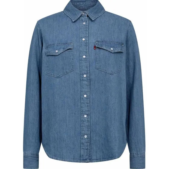 Levi's Iconic Western denimskjorte, langærmet