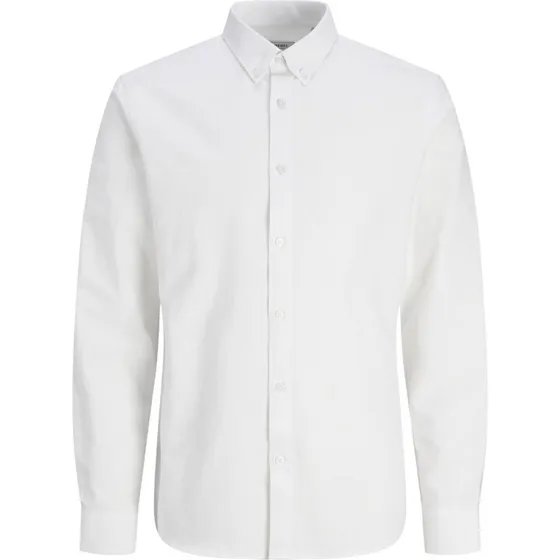JREBOSCAR Oscar L/S skjorte – Hvid