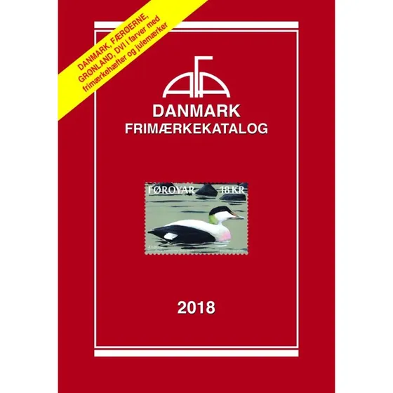 AFA Danmark 2018 - Frimærkekatalog