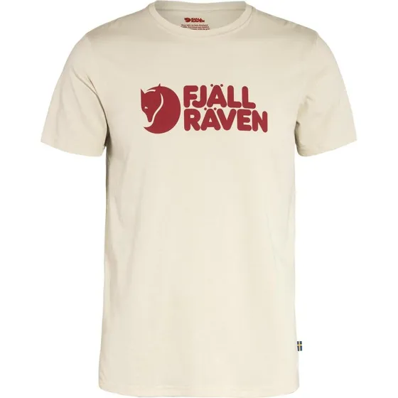 Fjällräven Logo T-shirt Herre Chalk White L