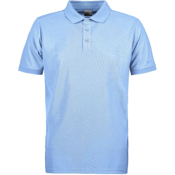 GEYSER funktionel polo T-shirt, lys blå