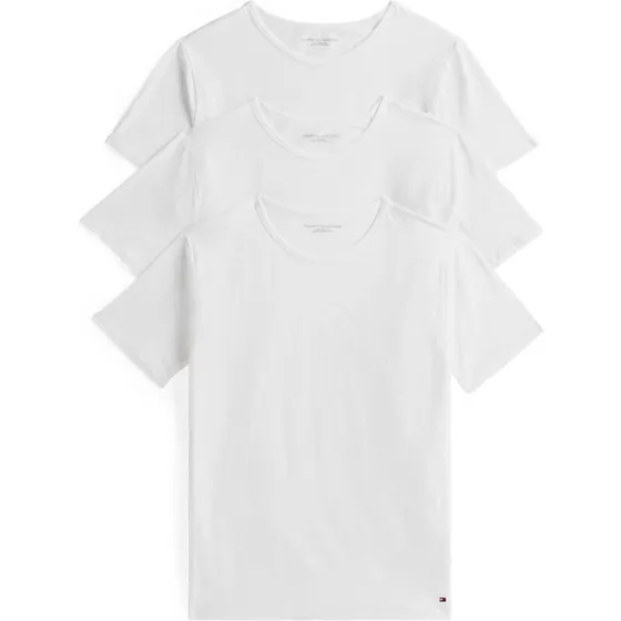 Tommy Hilfiger 3-pak kortærmet T-shirt, regenerativ bomuld