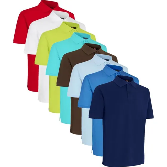 ID Identity Yes Polo T-shirt Hvid