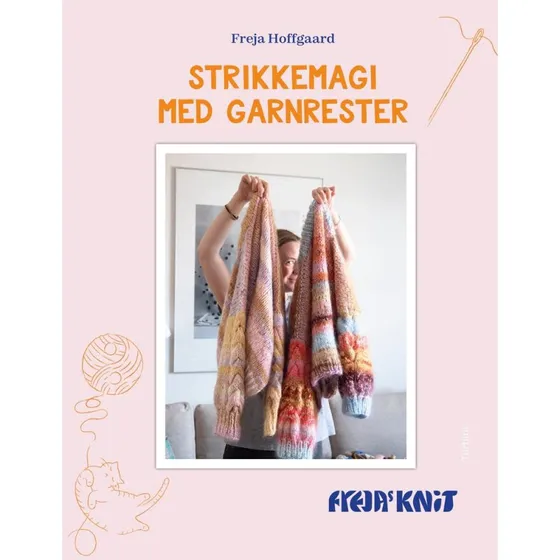 Strikkemagi med garnrester - Freja Hoffgaard