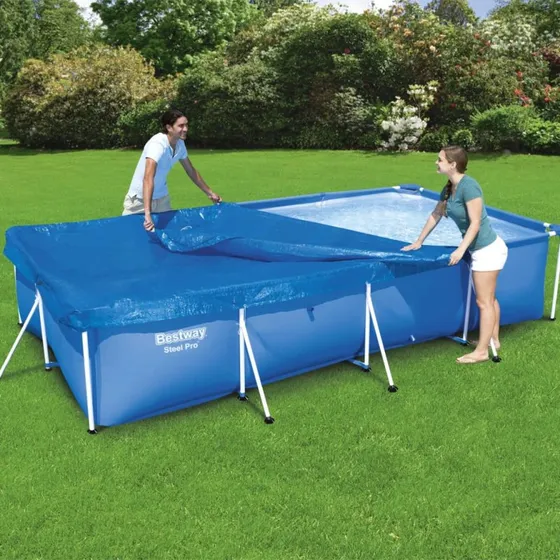 Bestway Flowclear poolovertræk til Power Steel, 400x211 cm