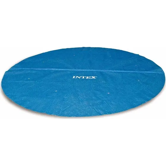 Intex solopvarmet poolovertræk 549 cm - Blå