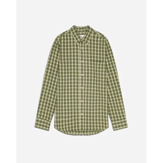 NN07 Deon 5465 Skjorte, Indigo Check – Regular-fit