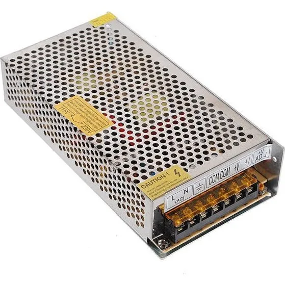 120W 24V DC Strømforsyning, 5A, IP20 Indendørs