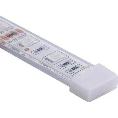 Silikone endeprop til LED strip - 12mm, IP67 & IP68