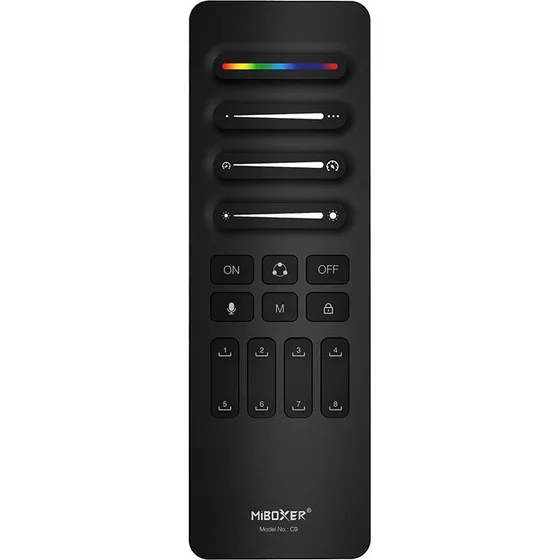 Trådløs fjernbetjening til 5i1 DMX strip controller - 2,4GHz