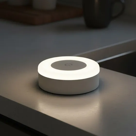 Opladelig LED minilampe, magnetisk - Hvid, IP54, Touch-dæmpbar