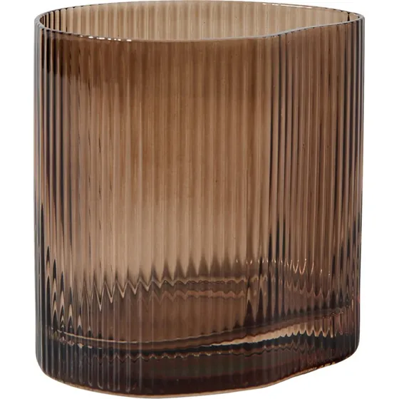 Muubs Ripe glas 390 ml, røgbrun